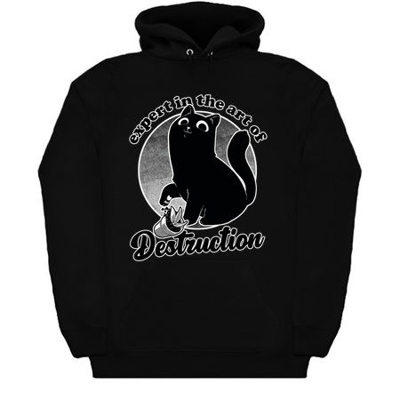 Expert in Destruction - Cute Black Cat tiny thumbnail