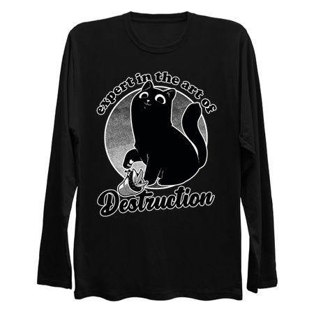 Expert in Destruction - Cute Black Cat tiny thumbnail