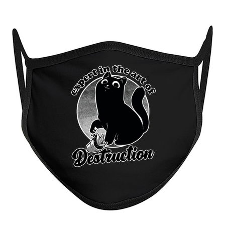 Expert in Destruction - Cute Black Cat tiny thumbnail