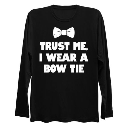 Trust Me, I wear A Bow tie Funny Meme tiny thumbnail