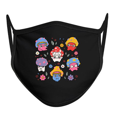 Cute But Psychedelic Mushrooms by Tobe Fonseca tiny thumbnail