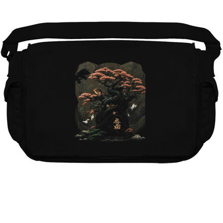 Cute Kawaii Sakura Tree - Traditional Japanese Painting tiny thumbnail