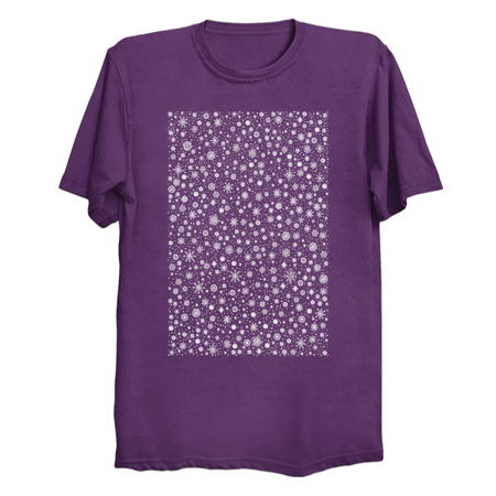 White Snowflake Pattern of Winter tiny thumbnail