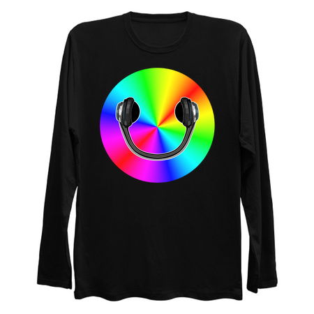 Rainbow Smiling Headphones Face Music Star tiny thumbnail