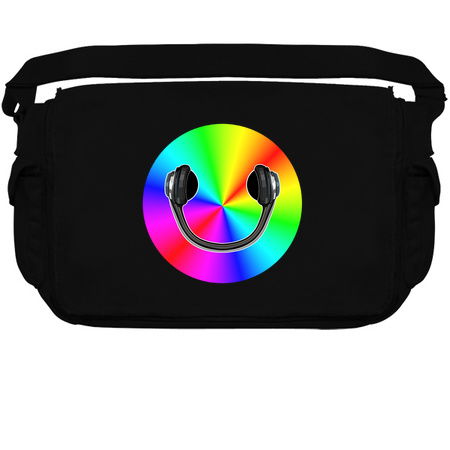 Rainbow Smiling Headphones Face Music Star tiny thumbnail