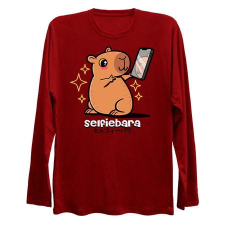 Selfiebara Cute Kawaii Original Capybara Taking Selfie tiny thumbnail