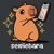 Selfiebara Cute Kawaii Original Capybara Taking Selfie tiny thumbnail