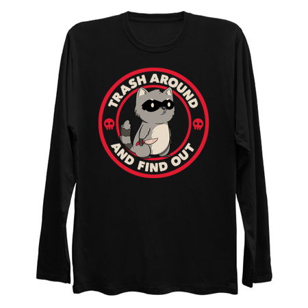 Trash Around Raccoon Red by Tobe Fonseca tiny thumbnail