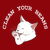 Clean Your Beans Funny White Cat tiny thumbnail