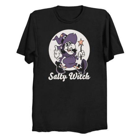 Salty Witch - Vintage Cartoon - Sassy - Rude tiny thumbnail