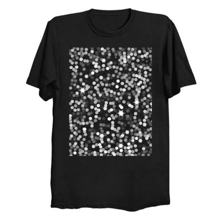 Elegant Sequin Sparkly White Confetti Pattern tiny thumbnail