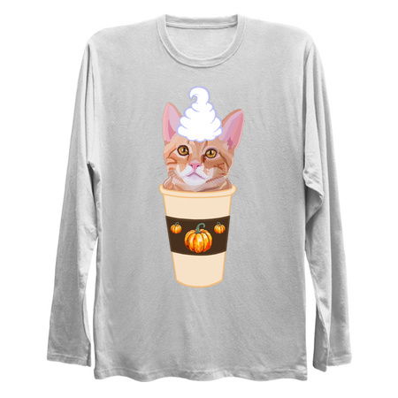 Pumpkin Spice Ginger Cat Coffee Latte tiny thumbnail