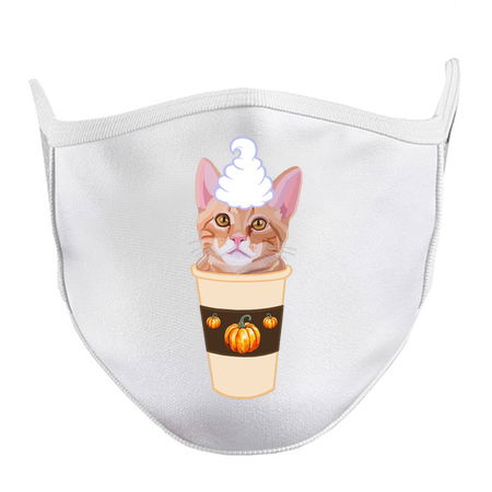 Pumpkin Spice Ginger Cat Coffee Latte tiny thumbnail