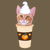 Pumpkin Spice Ginger Cat Coffee Latte tiny thumbnail
