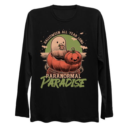 Halloween Paradise Cute Ghost - Vacation Funny tiny thumbnail