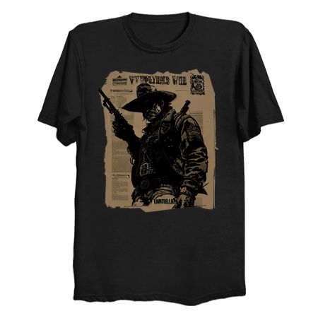 Vintage Western Wanted Poster - Wild West Cowboy tiny thumbnail