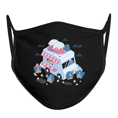 Frozen Truck Kawaii Penguins by Tobe Fonseca tiny thumbnail