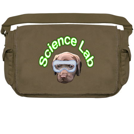 Science Lab Brown Labrador Puppy Dog tiny thumbnail