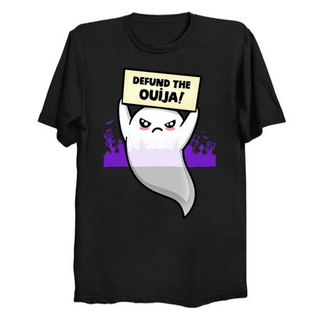 Defund The Ouija Cute Halloween Ghost tiny thumbnail