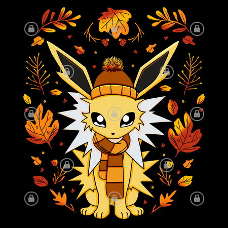 Jolteon Fall Foliage NeatoShop - Main Image