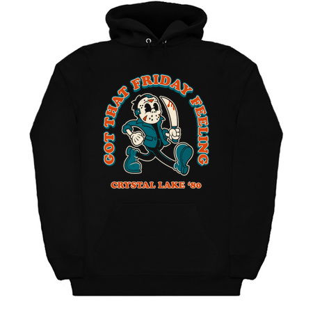 Got that Friday Feeling - Vintage Distressed Cartton - Friday 13th tiny thumbnail