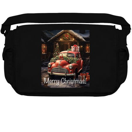 Fun Cute Retro Christmas Classic Motor Car VII tiny thumbnail