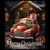 Fun Cute Retro Christmas Classic Motor Car VII tiny thumbnail