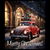 Fun Cute Retro Christmas Classic Motor Car IX tiny thumbnail