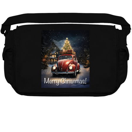 Fun Cute Retro Christmas Classic Motor Car X tiny thumbnail