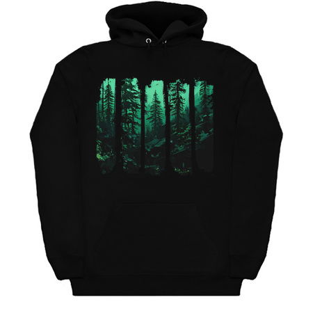 Evergreen Pine Trees - Mysterious Woods tiny thumbnail