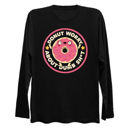 Donut Worry About Dumb Shit by Tobe Fonseca tiny thumbnail