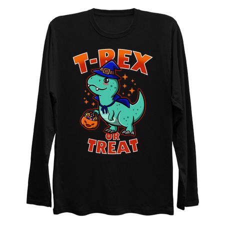 T-Rex or Treat Halloween Trick or Treat tiny thumbnail