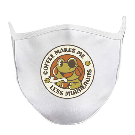 Coffee Makes me Feel Less Murderous Frog II by Tobe Fonseca tiny thumbnail