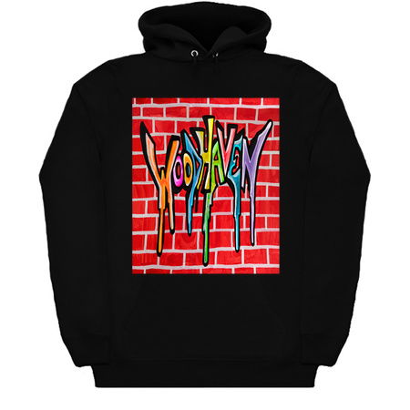 Woodhaven Queens Graffiti Tag on Brick Wall tiny thumbnail