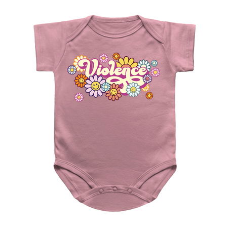 Violence - Funny Hippie Flower Power Peace Love Acid 60s tiny thumbnail