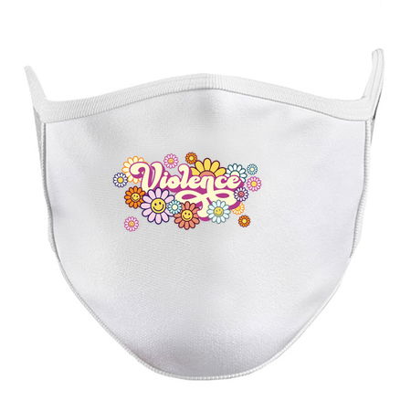 Violence - Funny Hippie Flower Power Peace Love Acid 60s tiny thumbnail