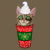 Christmas Peppermint Mocha Coffee Tabby Cat tiny thumbnail