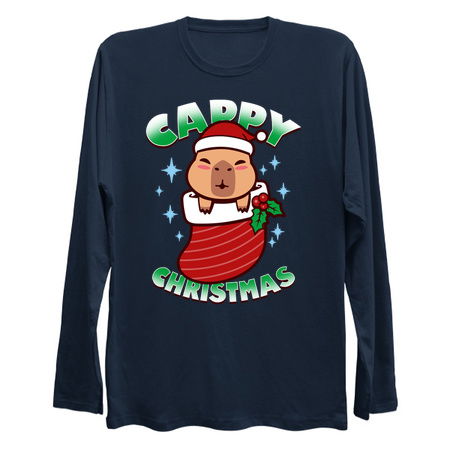 Cappy Xmas Kawaii Christmas Capybara tiny thumbnail