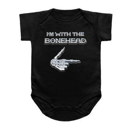 I'm With The Bonehead - Lazy Halloween Costume tiny thumbnail