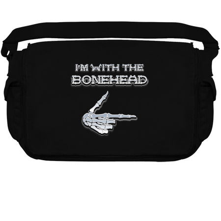 I'm With The Bonehead - Lazy Halloween Costume tiny thumbnail