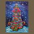 Vintage Christmas Clock Tower Painting tiny thumbnail