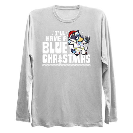 Cute Elvis Inspired Heeler Dog Christmas Meme tiny thumbnail