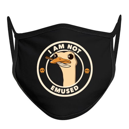 I Am Not Emused Funny Emu by Tobe Fonseca tiny thumbnail