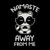 Namaste Away From Me Cute Raccoon by Tobe Fonseca tiny thumbnail