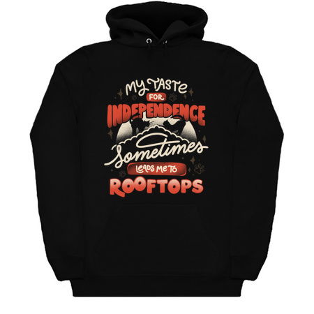 My Taste For Independence Sometimes Leads Me To Rooftops by Tobe Fonseca tiny thumbnail