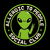 Allergic to People Social Club Funny Alien by Tobe Fonseca tiny thumbnail