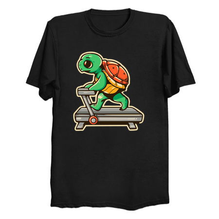 turtle doing walking exercise - NeatoShop