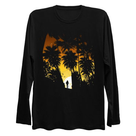 Palm Tree Sunset Landscape - California tiny thumbnail