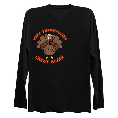 Funny Turkey Make Thanksgiving Great Again tiny thumbnail