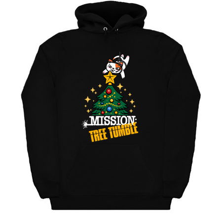 Mission: Tree Tumble Funny Christmas Cat tiny thumbnail